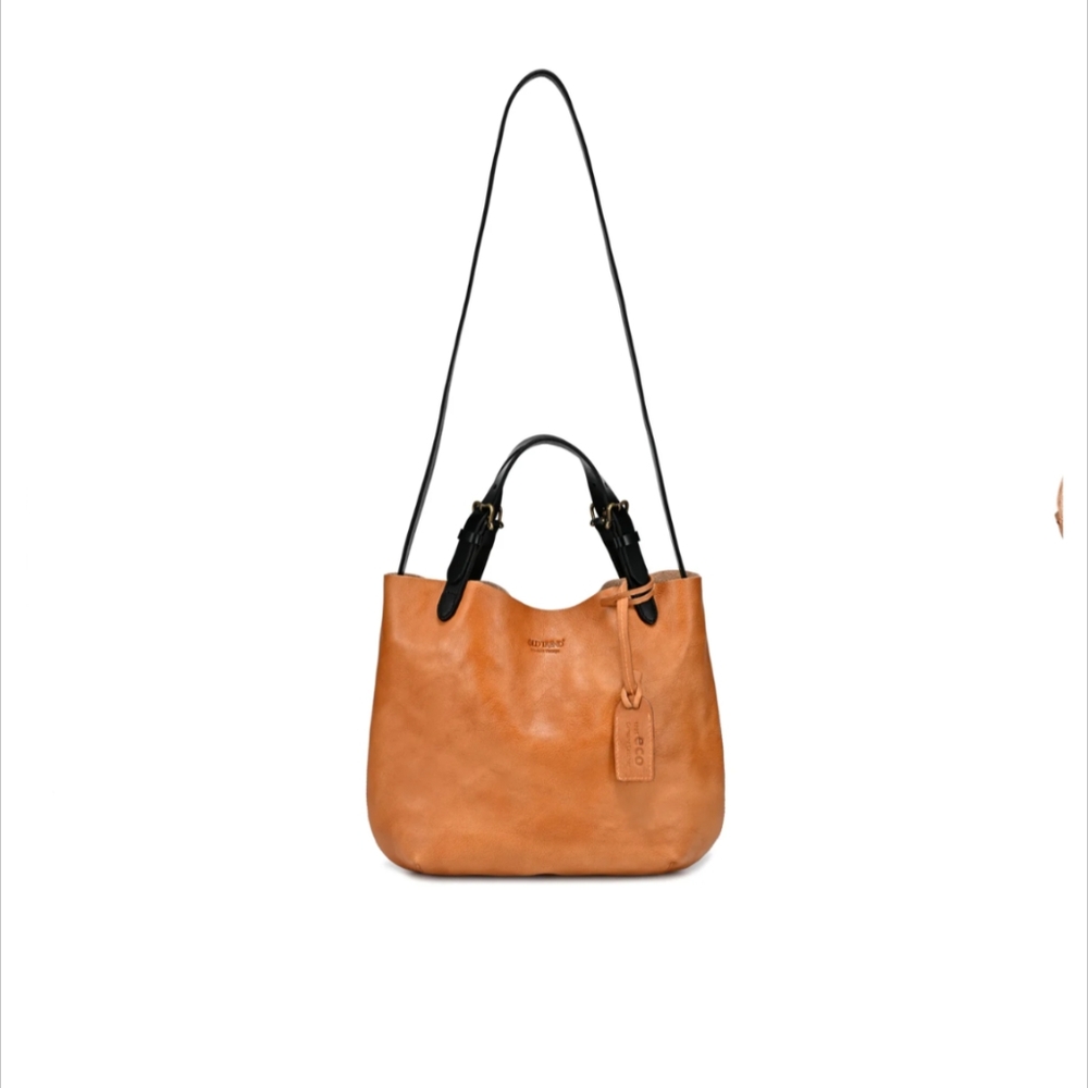OLD TREND- Chestnut Island Mini Tote- Handcrafted Genuine Leather